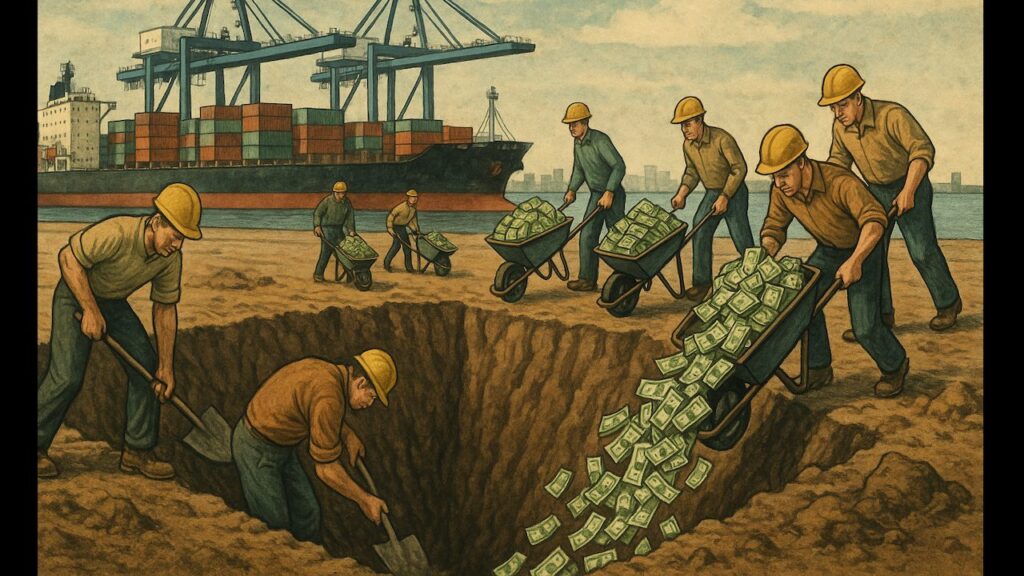Another Massive Budget Deficit in August as Tariff Revenue Can’t Fill the Hole