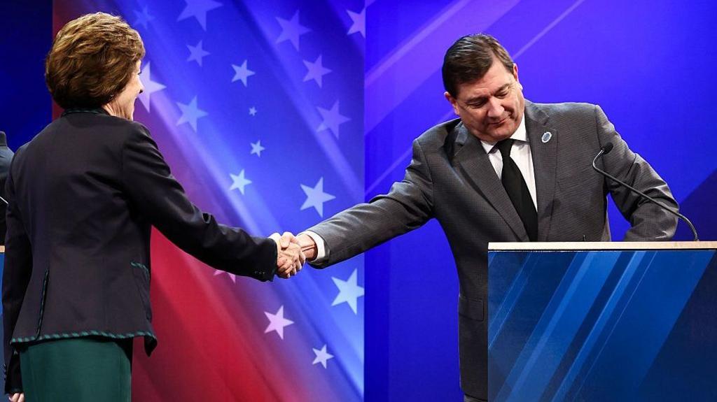 Collins Says She Backed Biden 91% as GOP Debate Rifts Erupt